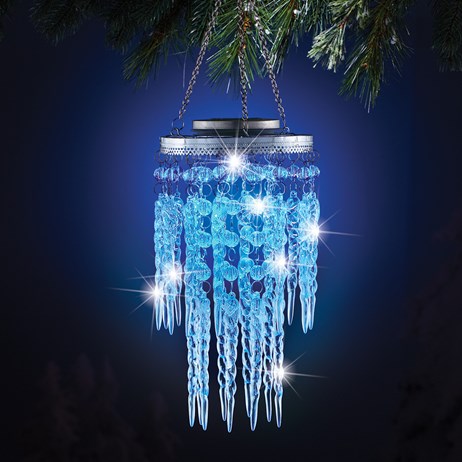 Icicle Dangler Solar Christmas Decoration Icicle Dangler Solar Christmas Decoration