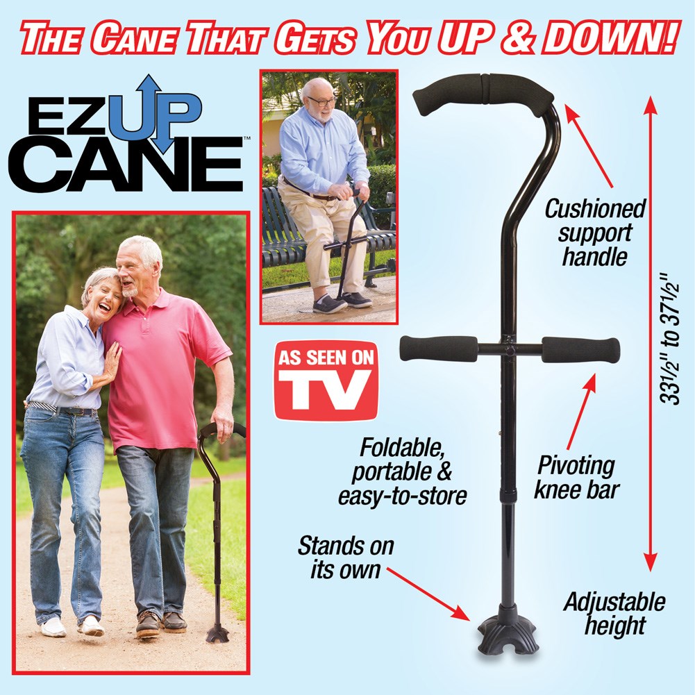 EZ Up Cane Balance Support Walking Cane Collections Etc.