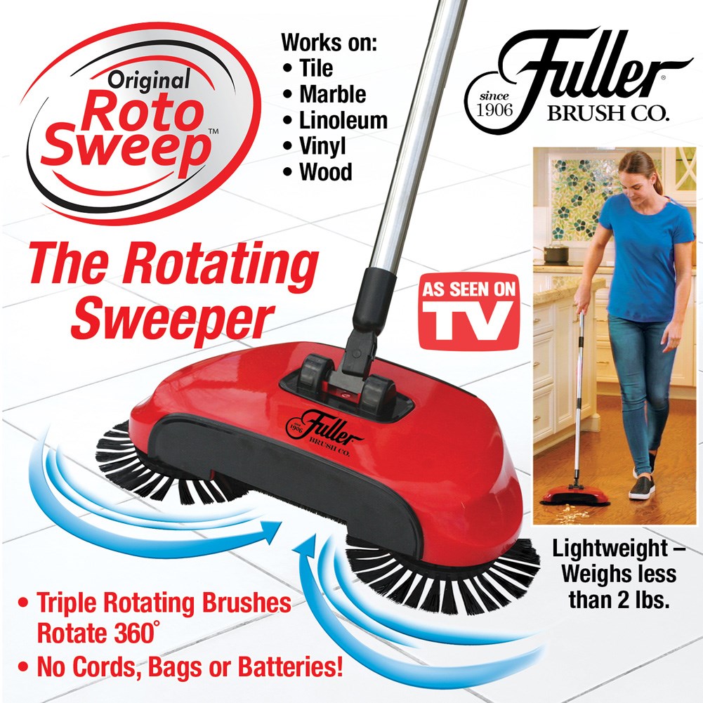 Fuller Brush Roto Sweep Broom Collections Etc.