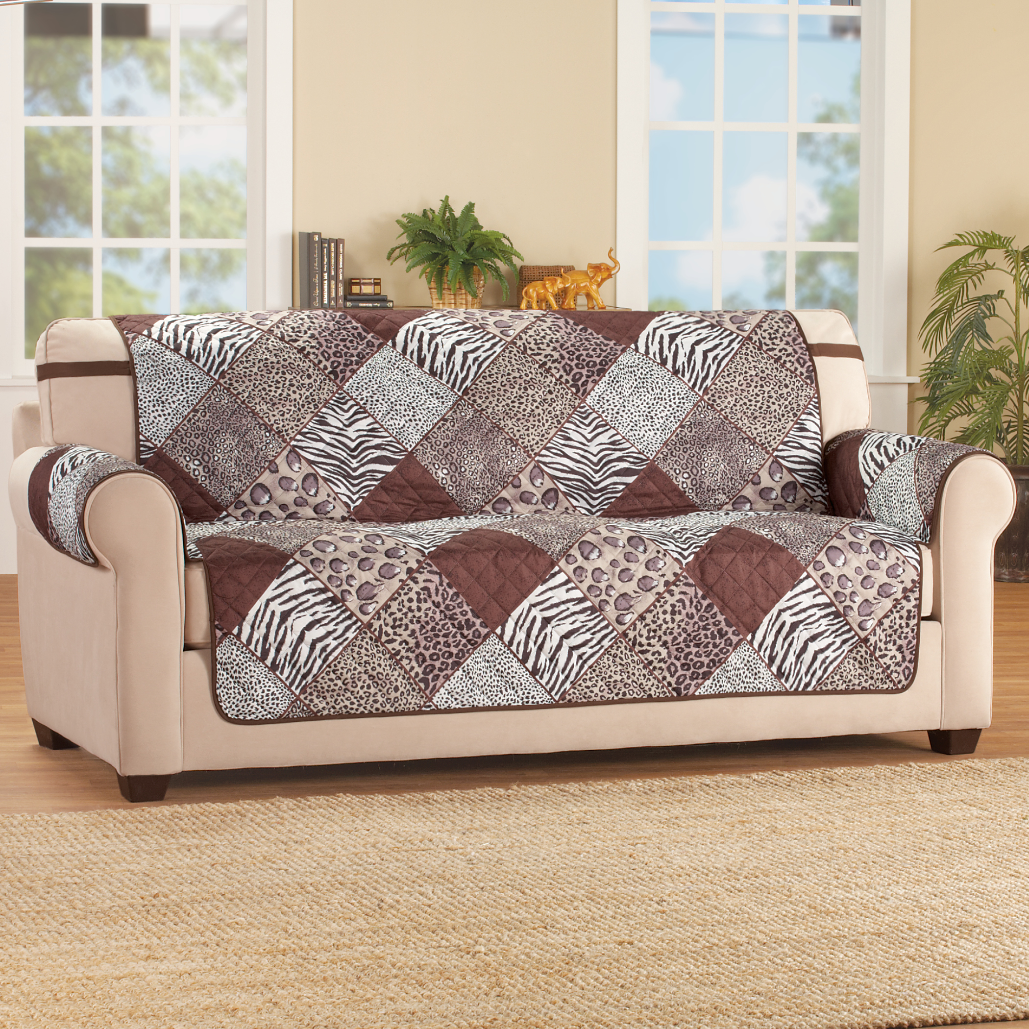 Safari Animal Print Furniture Protector Collections Etc