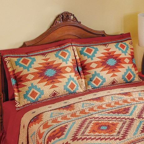 Aztec Southwest Patterns Pillow Sham Collections Etc