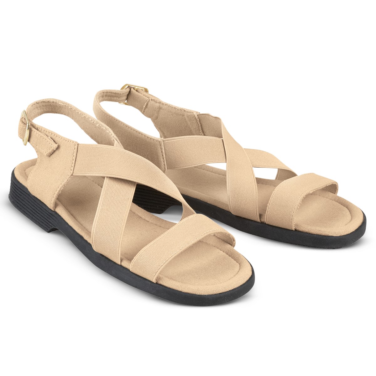 stretch comfort sandals