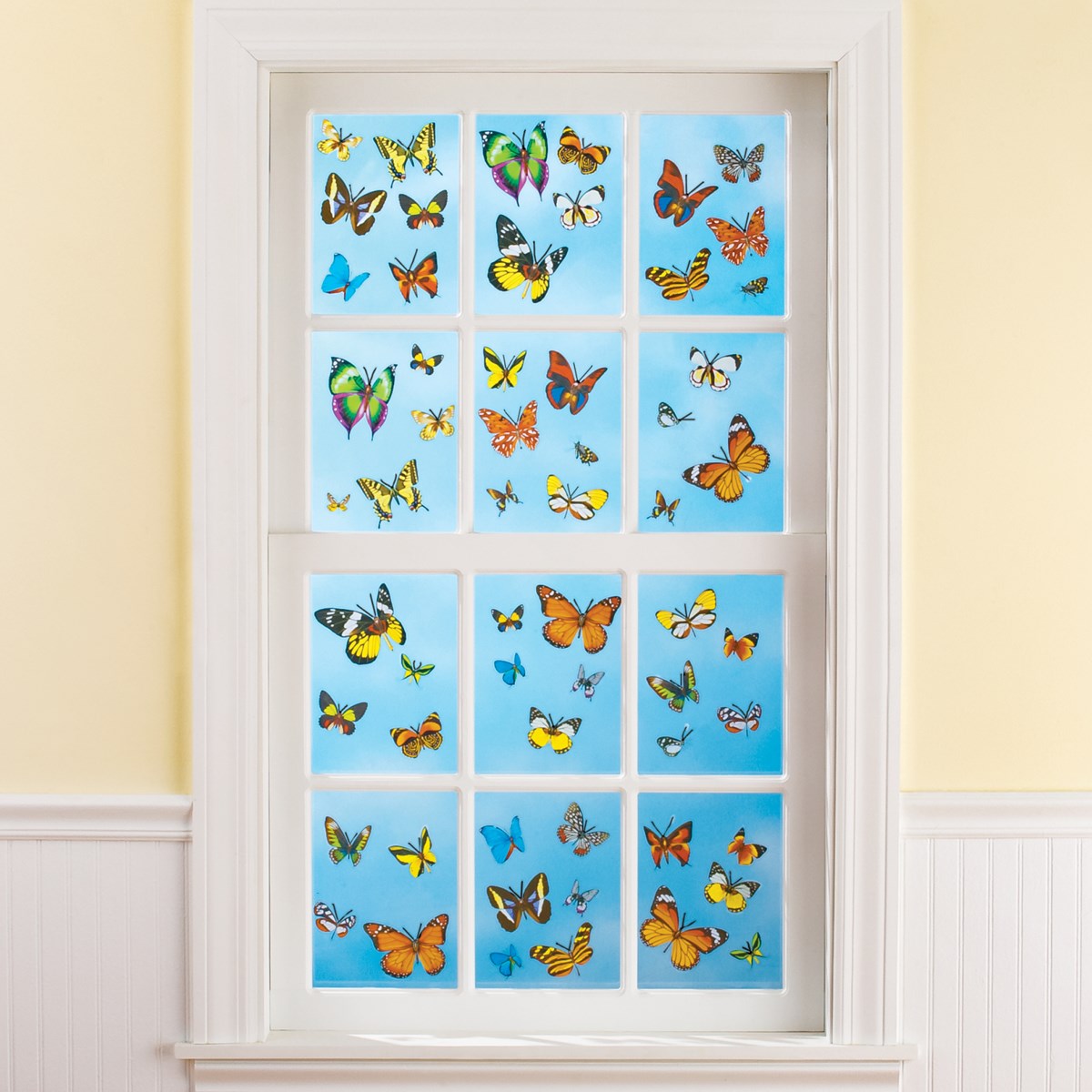 Butterfly Removable Window Decals, 60 ct. Collections Etc.