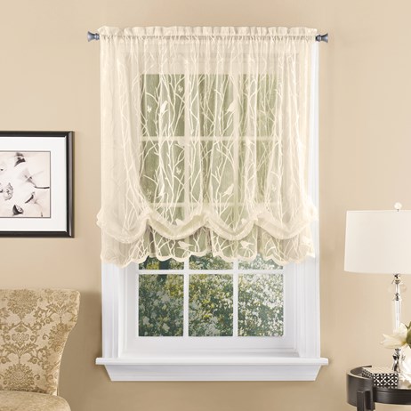 Bird Lace Balloon Curtain Shade Collections Etc Bird Lace Balloon Curtain Shade, Lace Balloon Curtains Windows