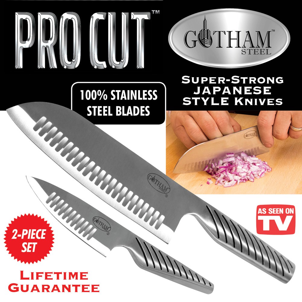 Gotham Steel Pro Cut Knives Set