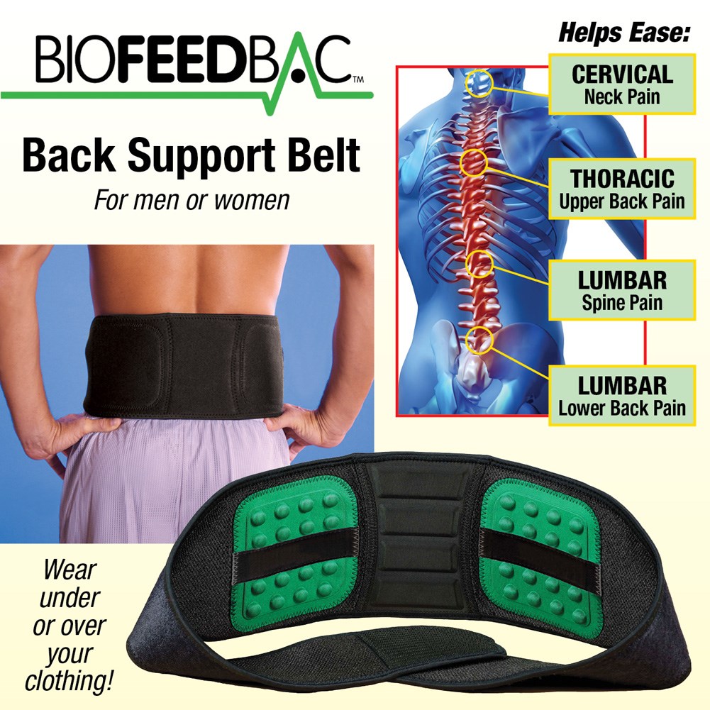 Biofeedbac Back Support Belt Collections Etc.