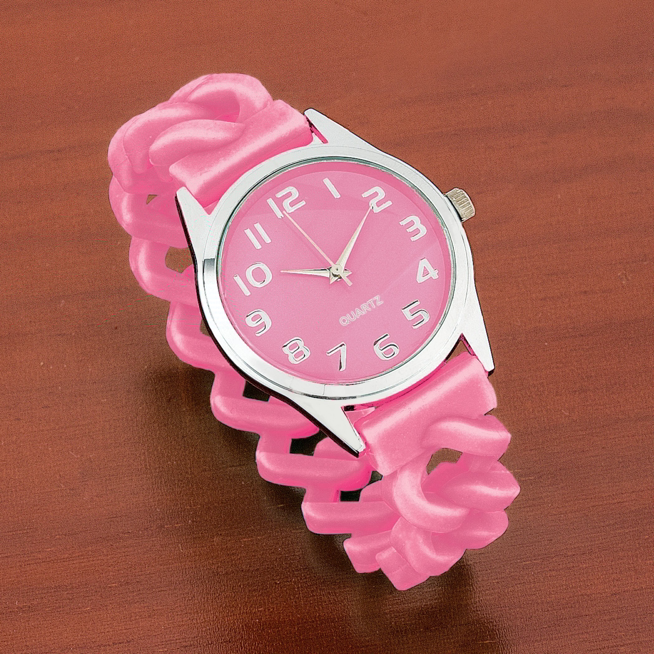 Reloj con correa elástica de silicona fácil de leer - Imagen 11 de 21