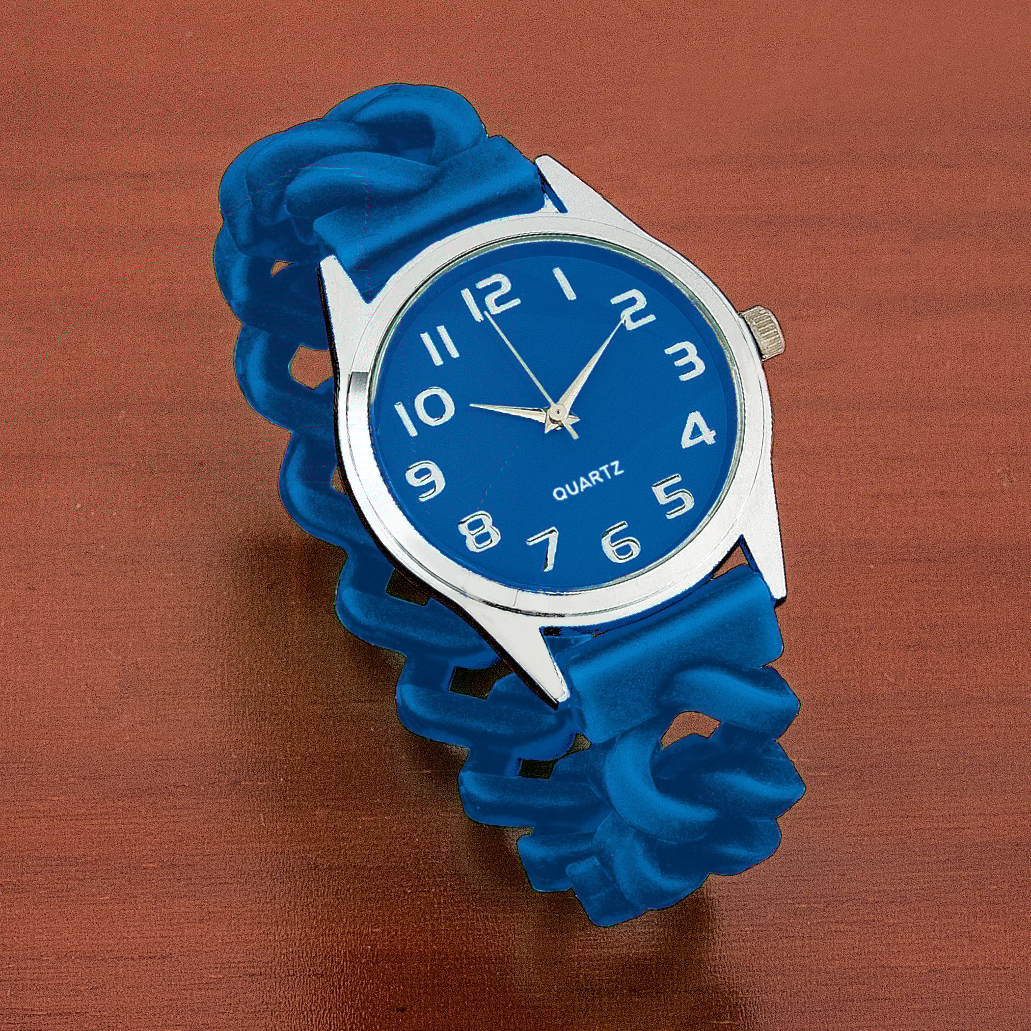 Reloj con correa elástica de silicona fácil de leer - Imagen 14 de 21