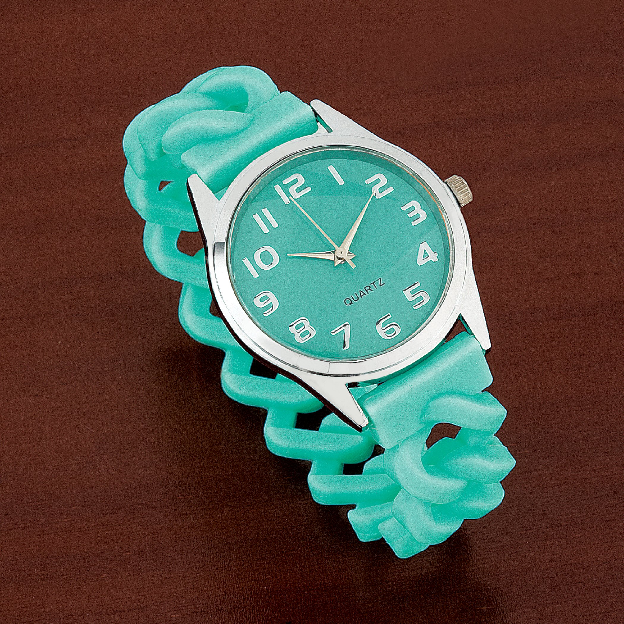 Reloj con correa elástica de silicona fácil de leer - Imagen 17 de 21