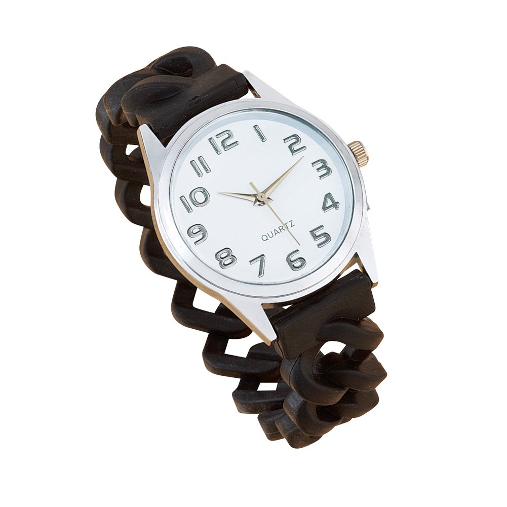 Reloj con correa elástica de silicona fácil de leer - Imagen 4 de 21