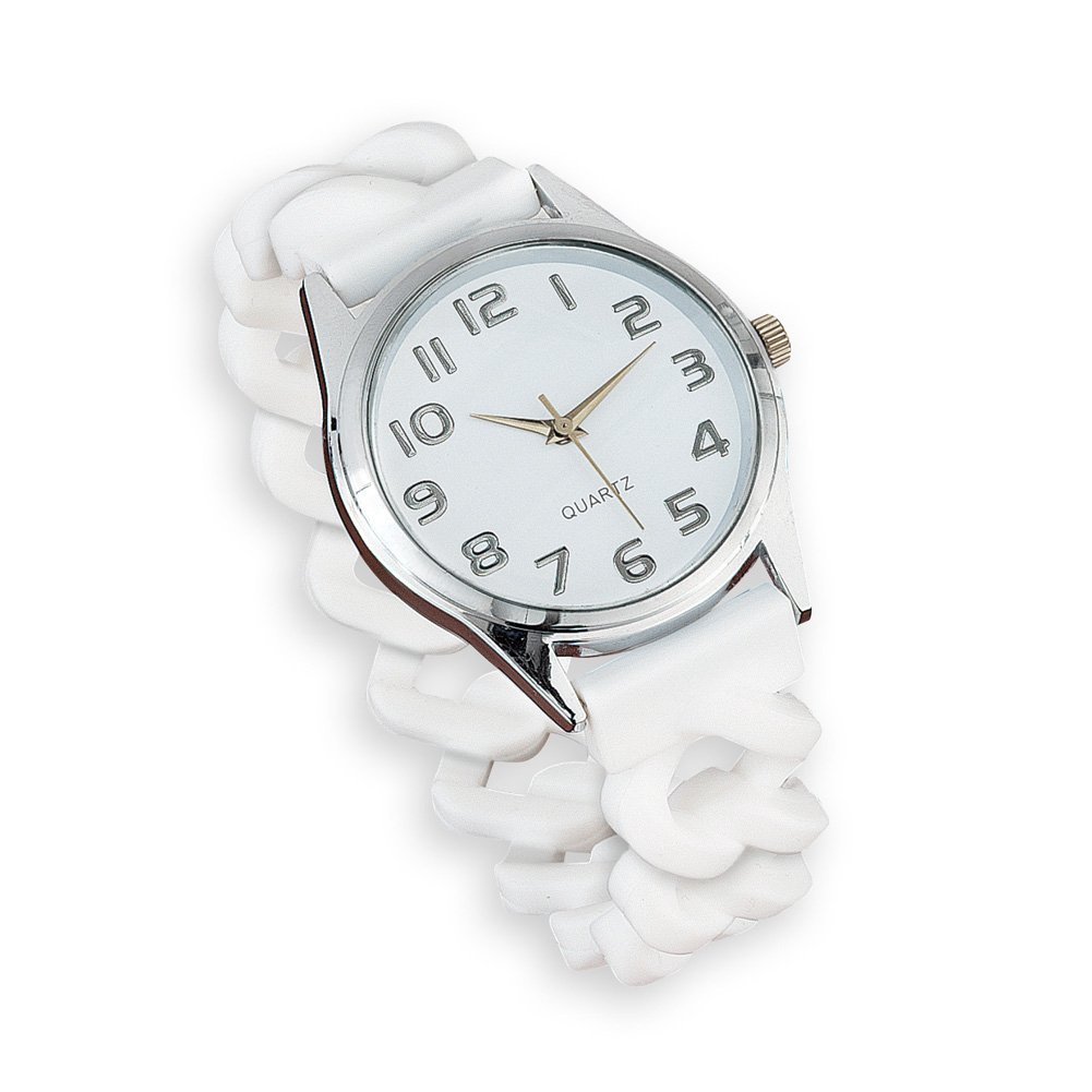 Reloj con correa elástica de silicona fácil de leer - Imagen 19 de 21