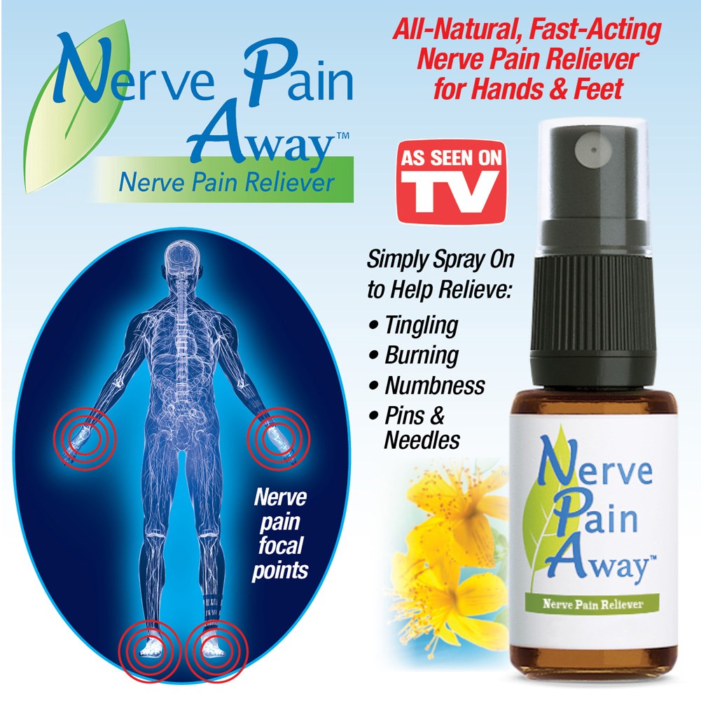 Nerve Pain Away Homeopathic Spray Collections Etc.