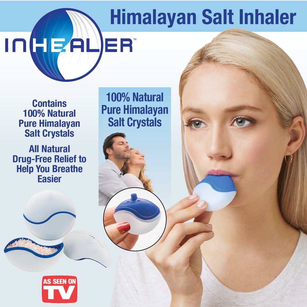 Inhealer Himalayan Salt Respiratory Inhaler Collections Etc.