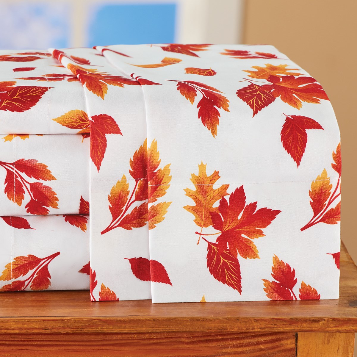 Fall Leaves Sheet Set, 4 Pc Collections Etc.