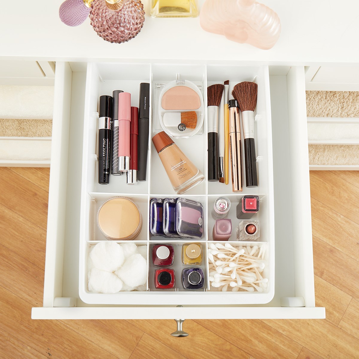 20 Compartment Customizable Drawer Organizer Collections Etc.