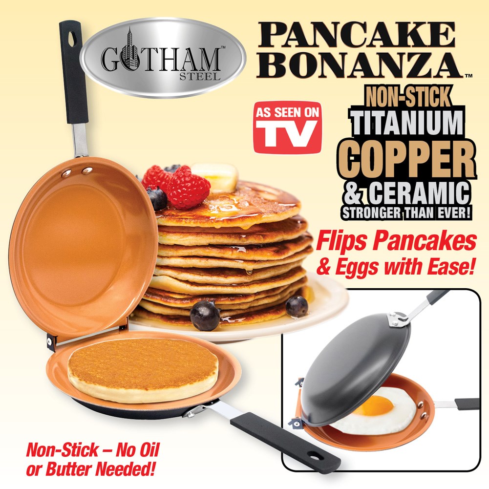 Gotham Steel Pancake Bonanza Pancake Maker Collections Etc.