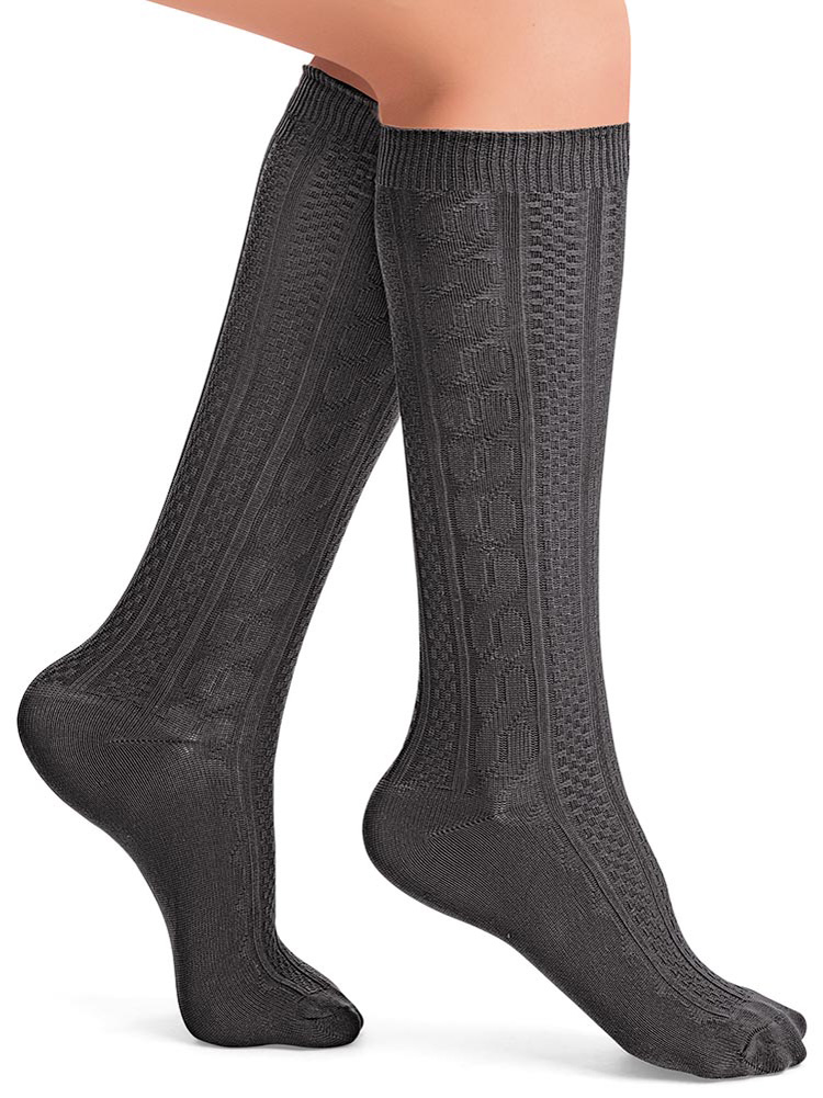 [ KIRSH ]★24FW★韓国人気★CABLE KNEE SOCKS BOOTS Blush Cable Knit Knee High Socks – Little Stocking Company