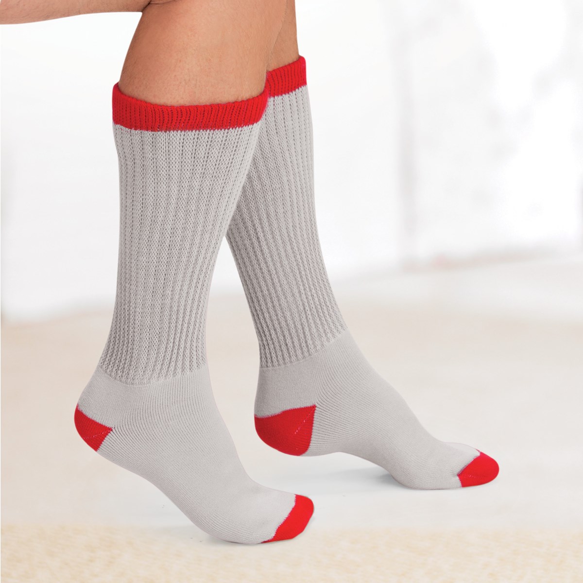 TwoTone Thick Diabetic Socks Collections Etc.