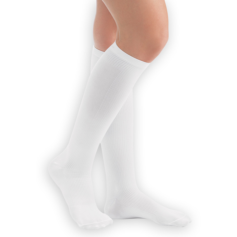 Men's Compression Socks, Firm 20-30 mmHg Large Compression Socks Black