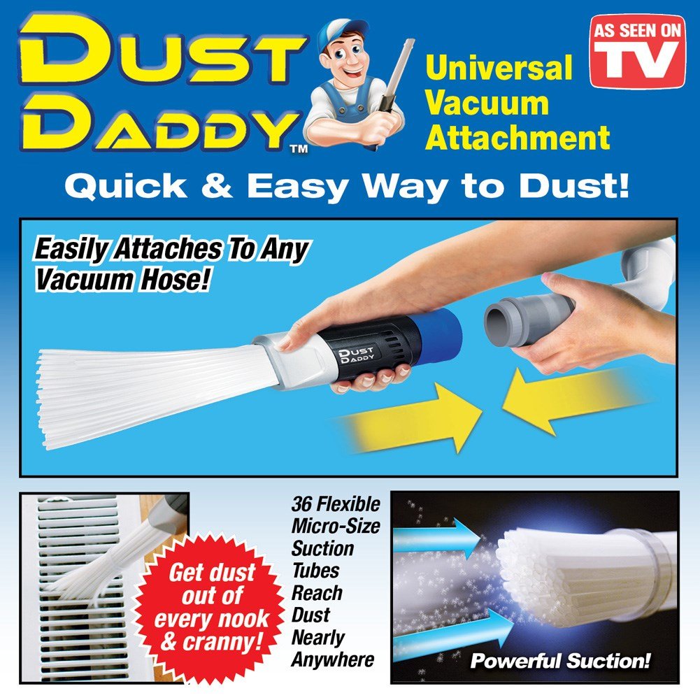 Dust Daddy Universal Vacuum Attachment Collections Etc.