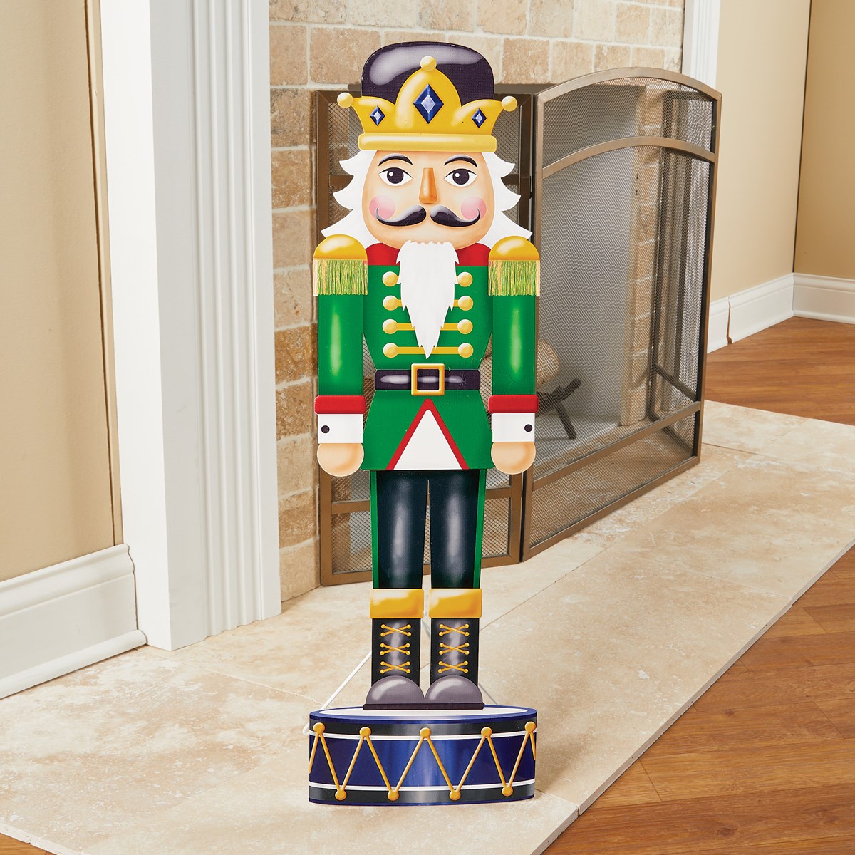 Large Nutcracker Standing Soldiers Decoration Collections Etc.