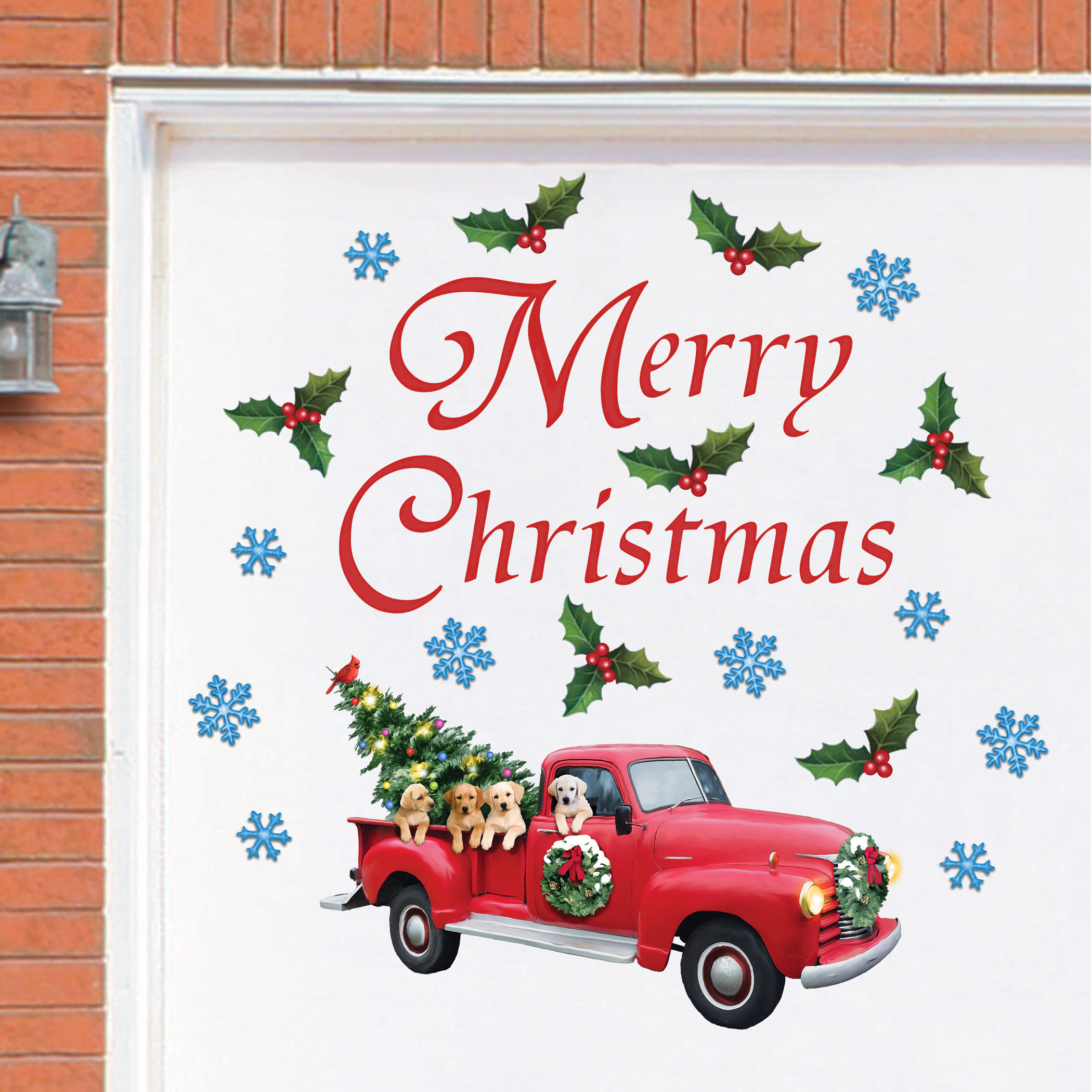 Red Truck Garage Magnet Collections Etc