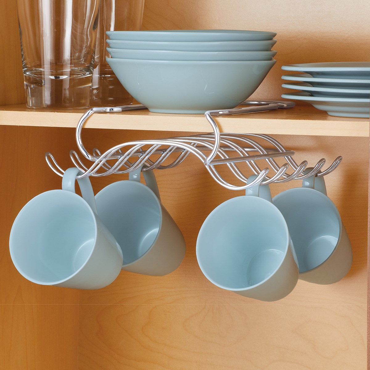 Under the Shelf Mug Holder Collections Etc.