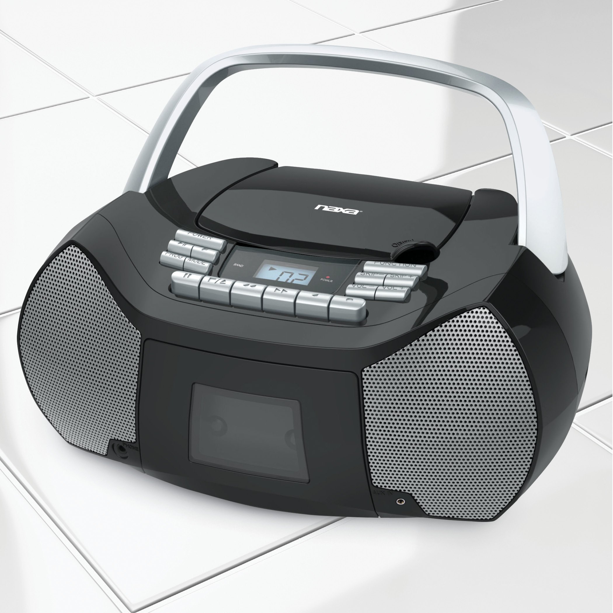 bluetooth cd and dvd boombox radio
