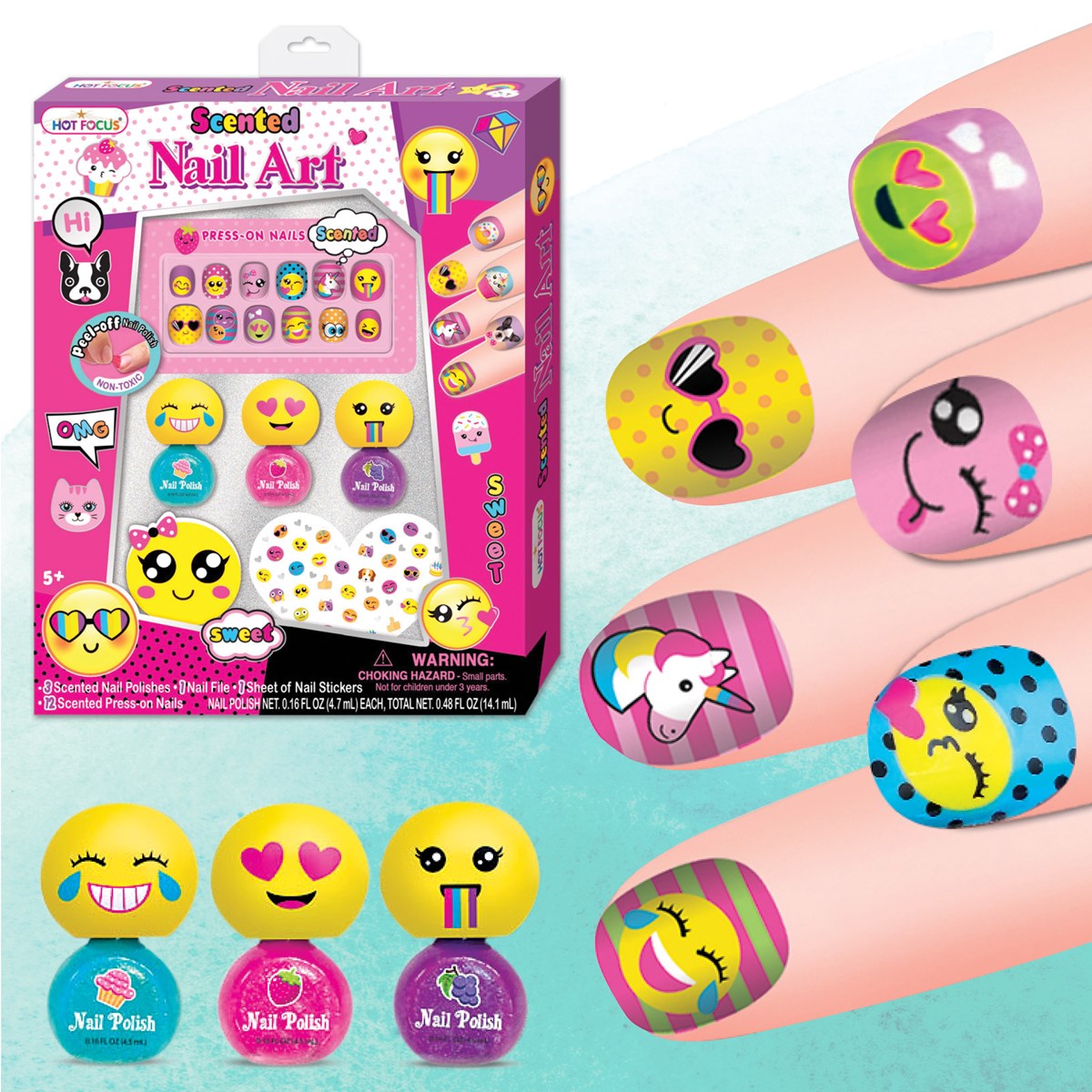 Emoji Scented Nail Art | Collections Etc.
