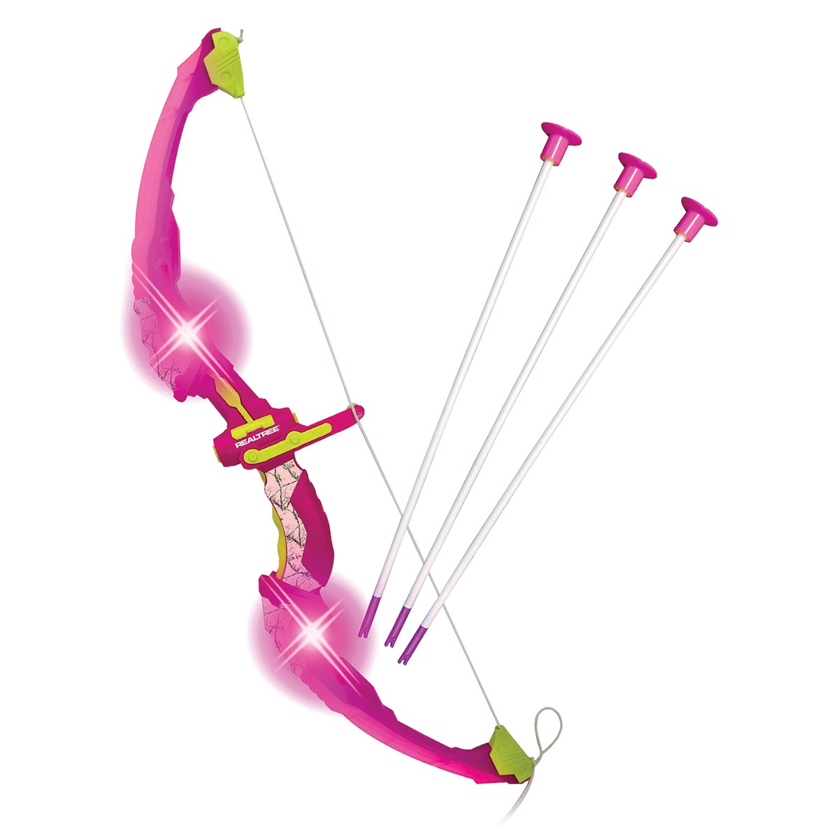 Lightup Bow and Arrow Toy Set with Suction Cups Collections Etc.