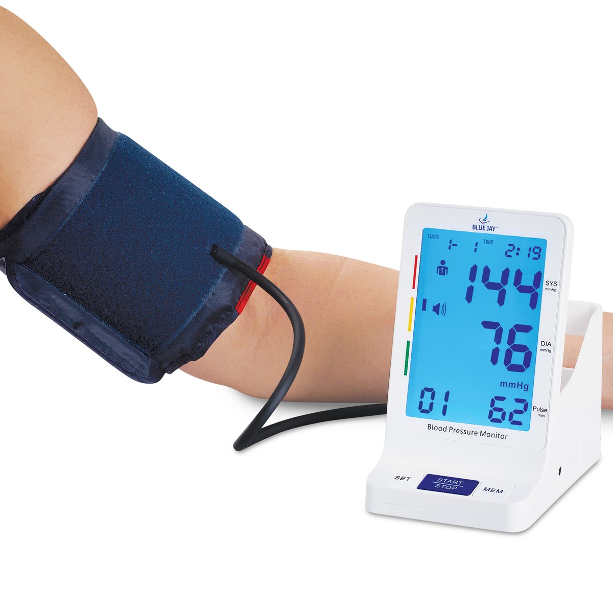 Deluxe Talking Blood Pressure Monitor for Upper Arm Collections Etc.