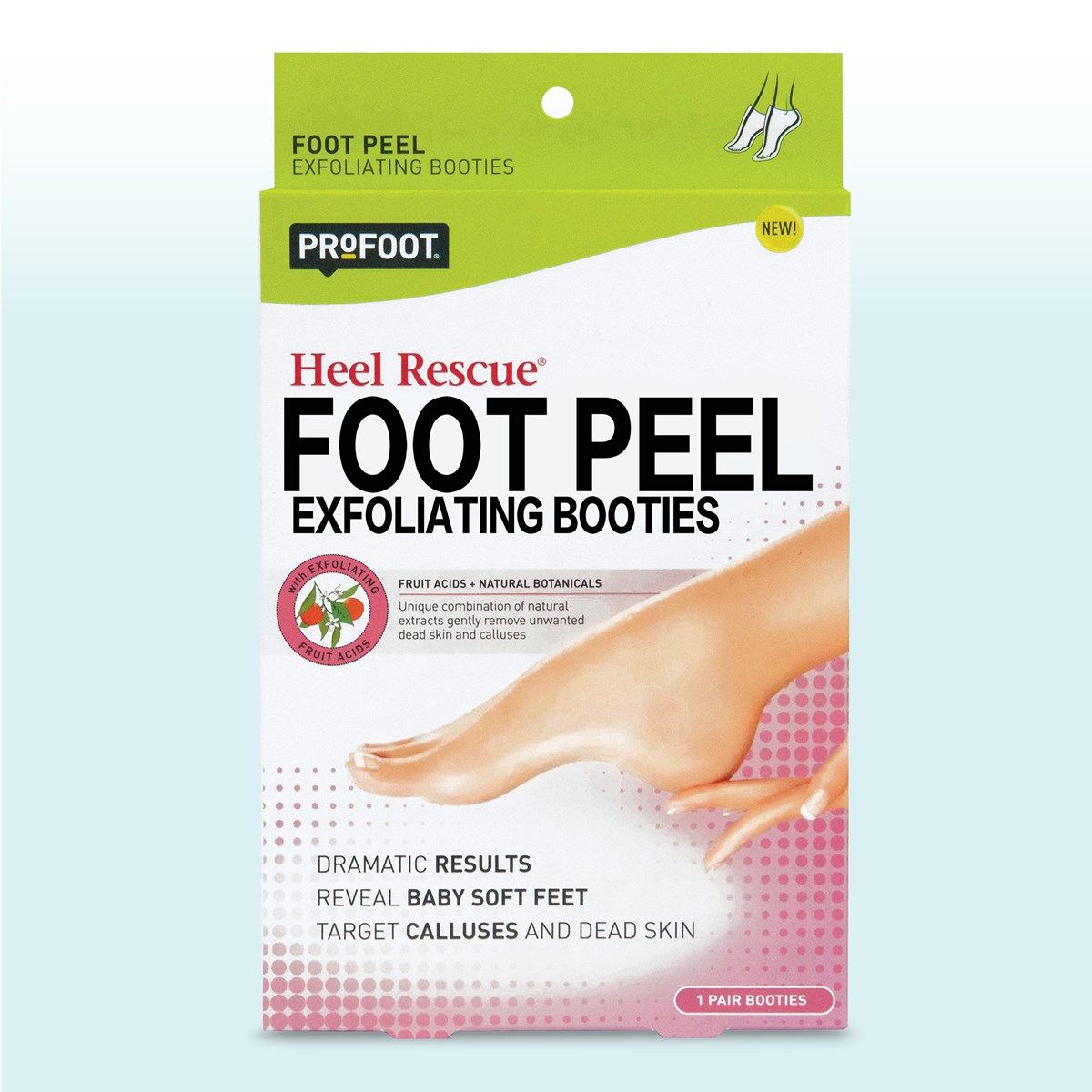 Foot Peel Exfoliating Booties, 1 Pair Collections Etc.