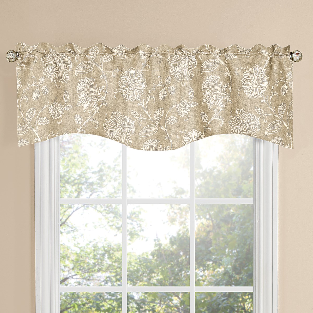 Felicity Faded Floral Window Valance Curtain Collections Etc.