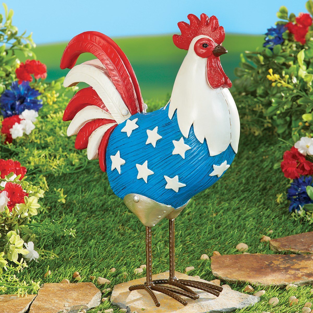 patriotic resin figurines