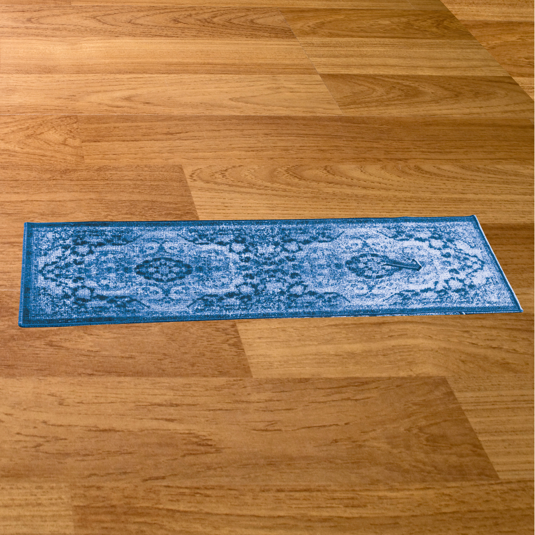 Classic Medallion Design Accent Rug with Skid-Resistant Backing - Perfect for - Picture 5 of 9