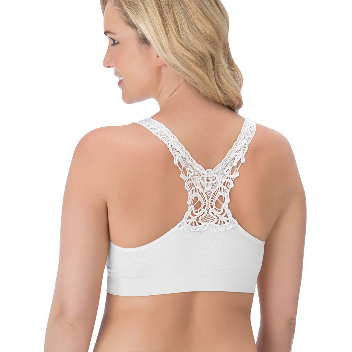 Seamless Lace Butterfly Racerback Bra Collections Etc.