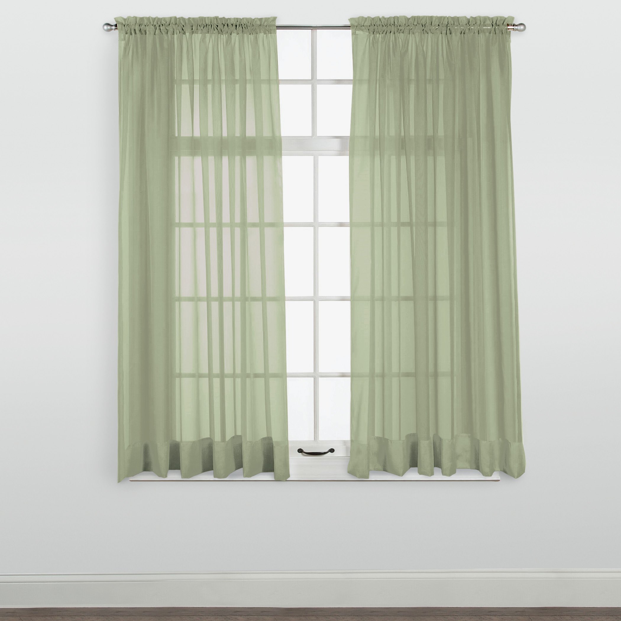 Panel de cortina de ventana transparente Elegance, permite que la luz entre mientras se mantiene - Imagen 37 de 45