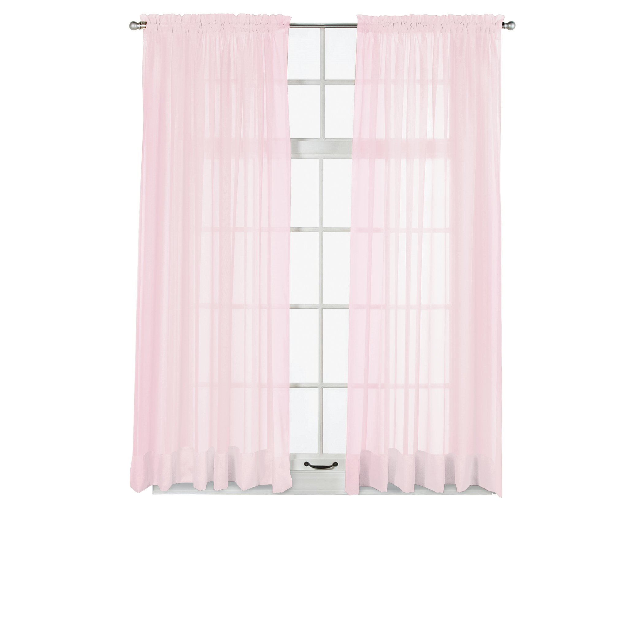 Panel de cortina de ventana transparente Elegance, permite que la luz entre mientras se mantiene - Imagen 12 de 45