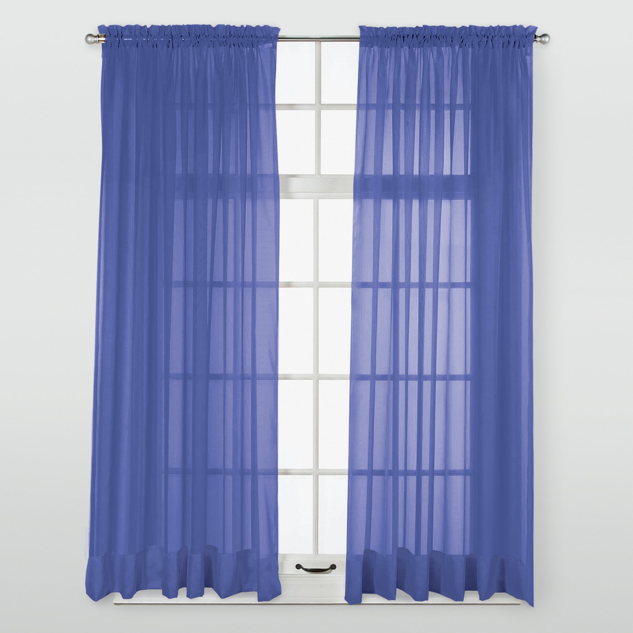 Panel de cortina de ventana transparente Elegance, permite que la luz entre mientras se mantiene - Imagen 29 de 45