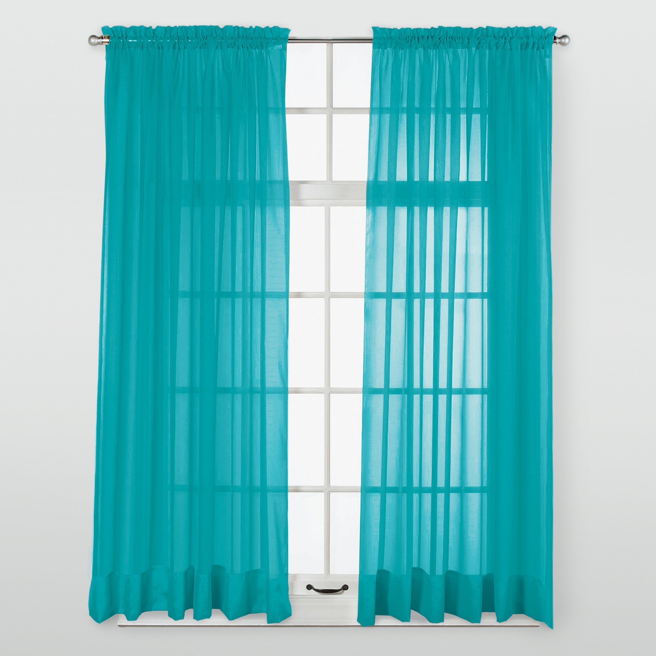 Panel de cortina de ventana transparente Elegance, permite que la luz entre mientras se mantiene - Imagen 43 de 45