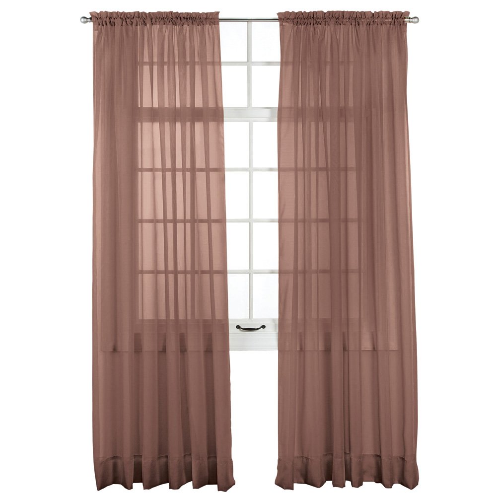Panel de cortina de ventana transparente Elegance, permite que la luz entre mientras se mantiene - Imagen 14 de 45