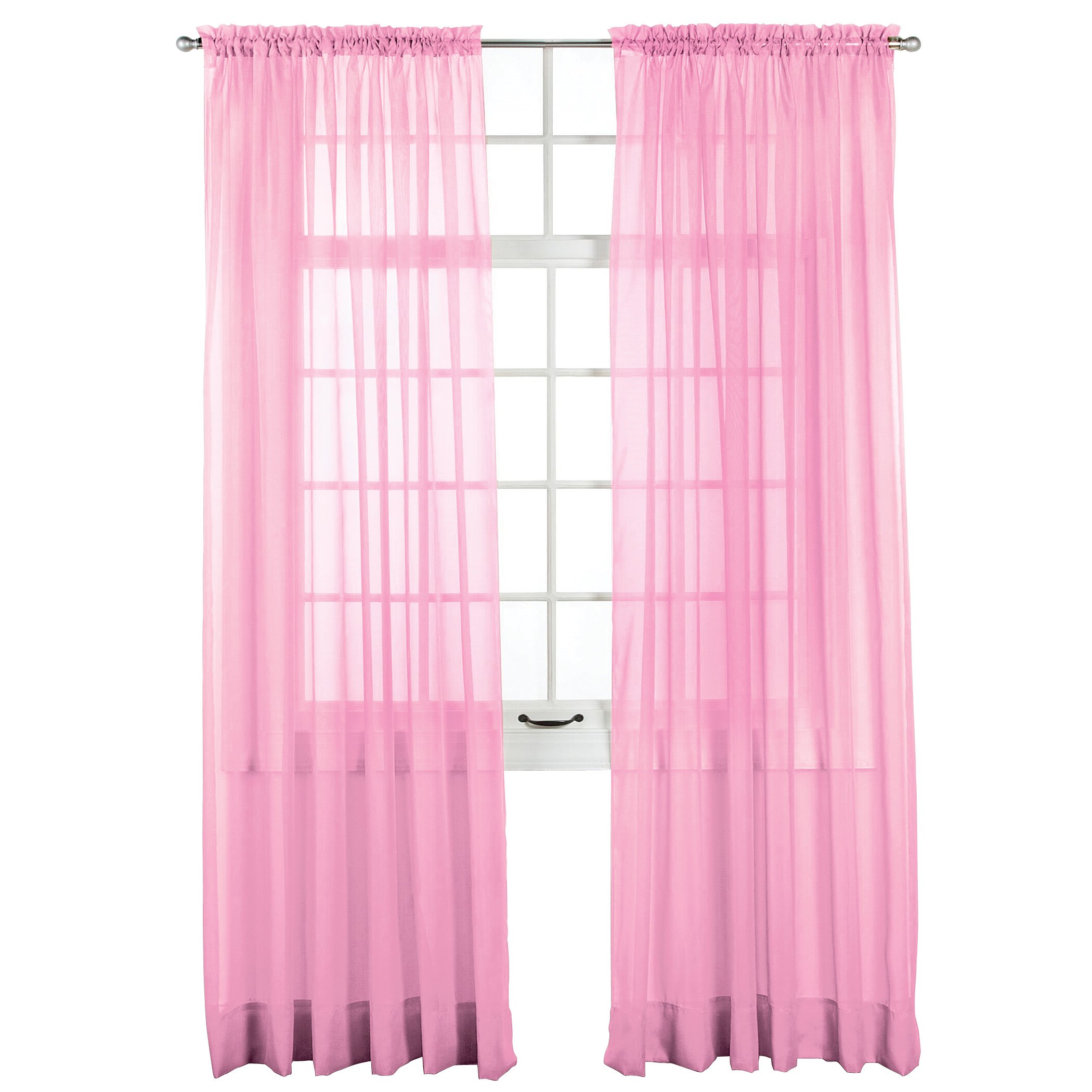 Panel de cortina de ventana transparente Elegance, permite que la luz entre mientras se mantiene - Imagen 30 de 45