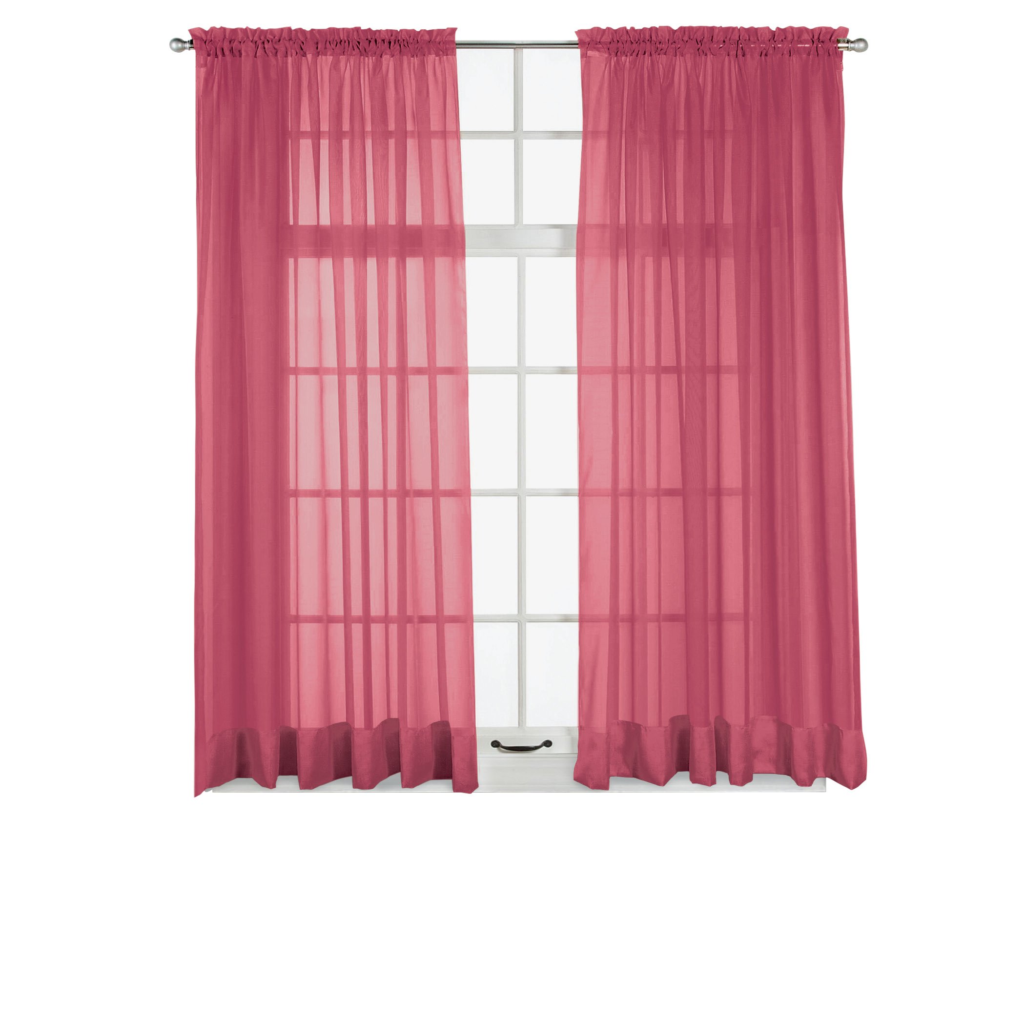 Panel de cortina de ventana transparente Elegance, permite que la luz entre mientras se mantiene - Imagen 34 de 45