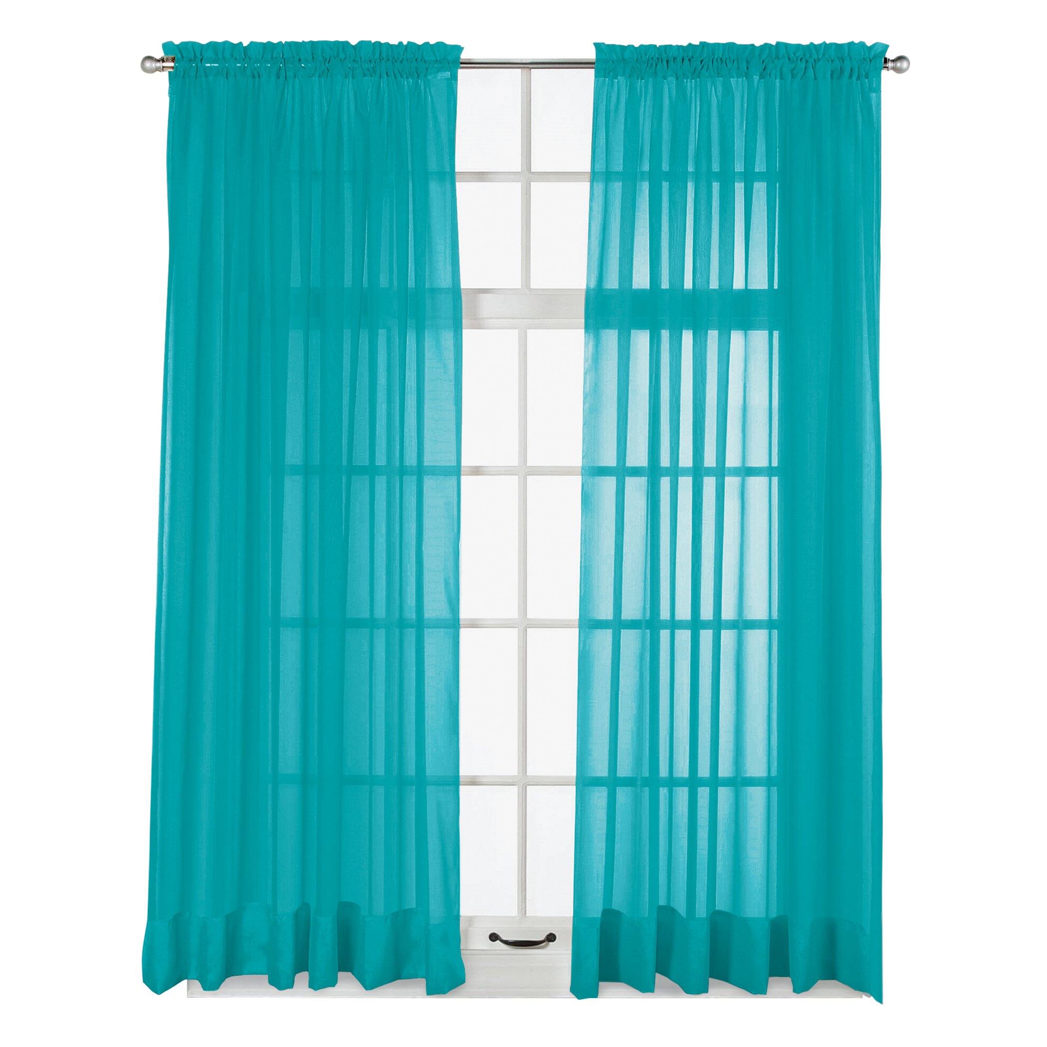 Panel de cortina de ventana transparente Elegance, permite que la luz entre mientras se mantiene - Imagen 42 de 45