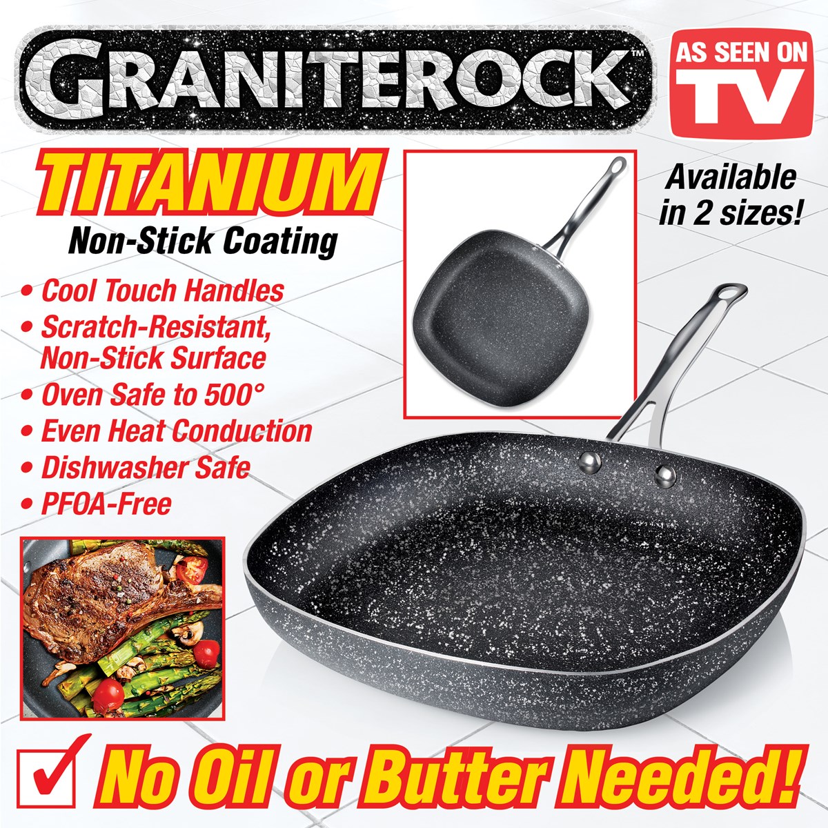 Granite Rock Pans Square Collections Etc.