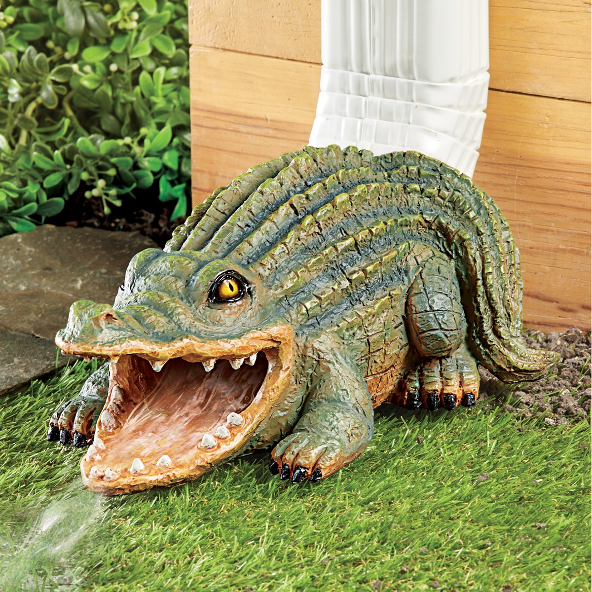 Alligator Decorative Downspout Extender Collections Etc.