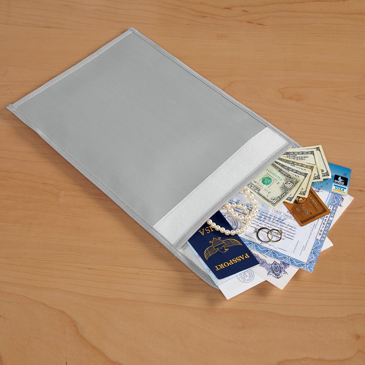 Fire Resistant Fiberglass Document Bag Collections Etc.