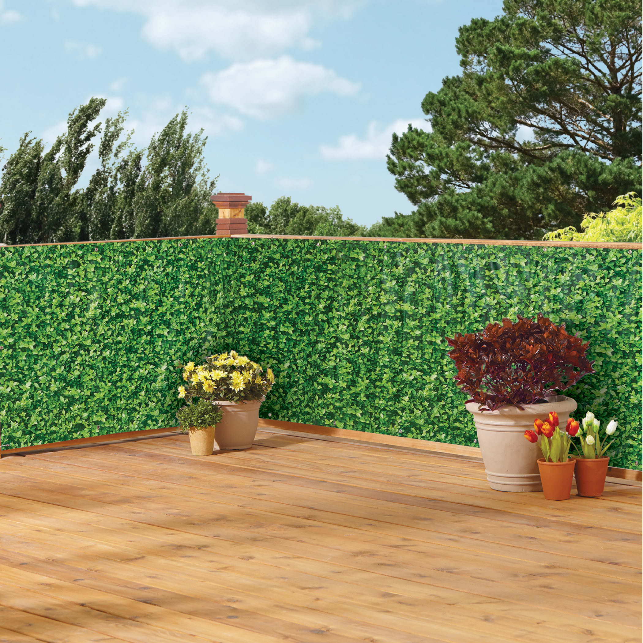 Garden Trellis & Screening Garden Fence Panels & Gates Faux Ivy