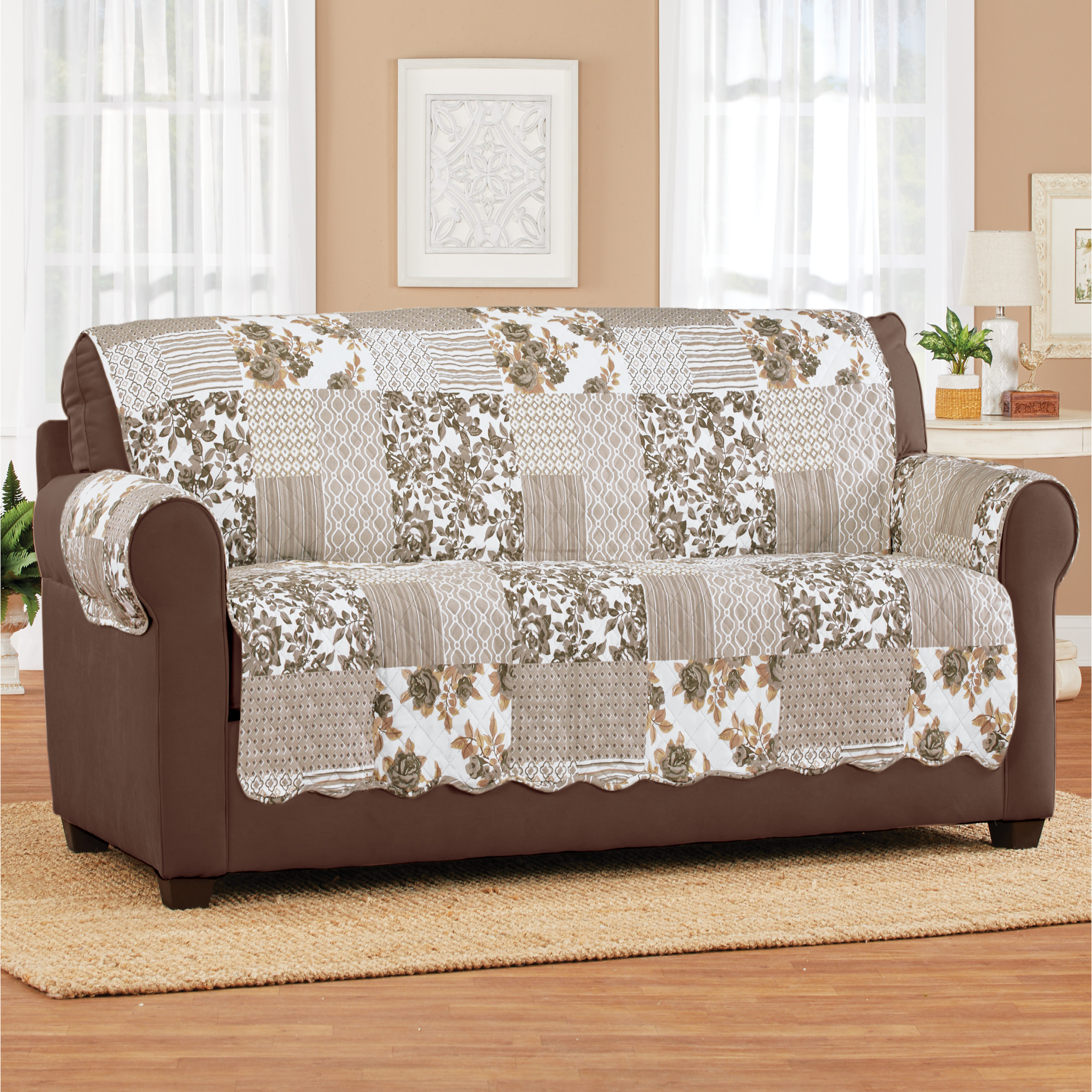Langdon Quilted Patchwork Furniture Protector Collections Etc