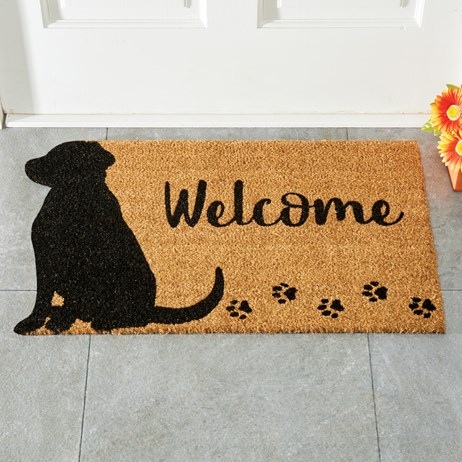Pet Front Door Welcome Mat With Skid Resistant Backing Welcome Mat With Skid Resistant Backing